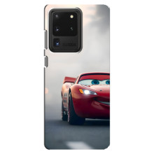 Силиконовый чехол Маквин для Samsung Galaxy S20 Ultra – Маквин на трасе