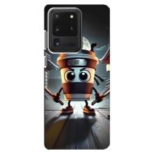 Чохол з мемом Тралалело тралала на Samsung Galaxy S20 Ultra (Капучіно асасіно)