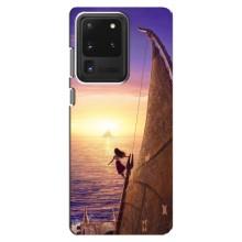 Чохол з мультфільмом Ваяна Samsung Galaxy S20 Ultra (Ваяна в морі)