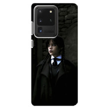 Чехол с дизайном Венздей 2 на Samsung Galaxy S20 Ultra – Уэнсдей в костюме