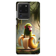 Чехол с мемами тралалело тралала для Samsung Galaxy S20 Ultra – Шимпанзини бананини