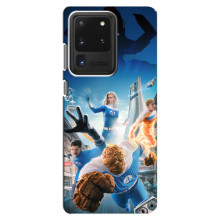 Чехол с принтом Фантастическая четверка для Samsung Galaxy S20 Ultra – Герои Фантастической четверки