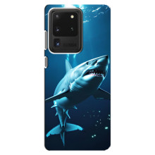 Чехол с картинкой «Хищники» для Samsung Galaxy S20 Ultra – Акула