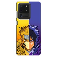 Купить Чехлы на телефон с принтом Anime для Самсунг С20 Ультра – Naruto Vs Sasuke