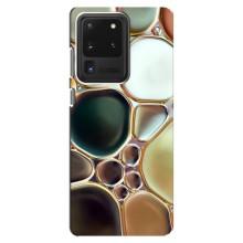 Мраморний чехол на Samsung Galaxy S20 Ultra (VPrint) (Радужний Мрамор)