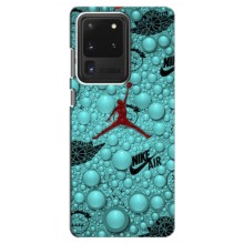 Силиконовый Чехол Nike Air Jordan на Самсунг С20 Ультра (Джордан Найк)
