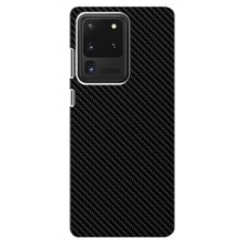Текстурный Чехол для Samsung Galaxy S20 Ultra – Карбон