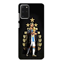 Чехлы для Samsung Galaxy S20 (Leo чемпион) (AlphaPrint) (Месси Король)