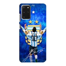 Чехлы для Samsung Galaxy S20 (Leo чемпион) (AlphaPrint) (Месси сборная)