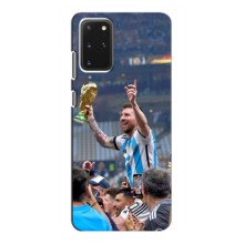 Чехлы Лео Месси Аргентина для Samsung Galaxy S20 (Месси король)