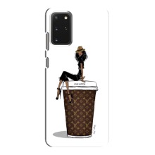 Чохли Луі Вітон для Samsung Galaxy S20 (AlphaPrint - LOUIS VUITTON) (кава LOUIS VUITTON)