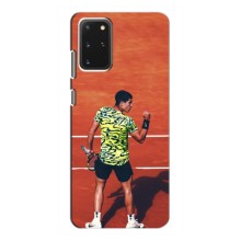 Чехлы с принтом Спортивная тематика для Samsung Galaxy S20 – Алькарас Теннисист