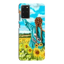 Чехол для Патриота Украины Samsung Galaxy S20 - (AlphaPrint) (Украиночка)