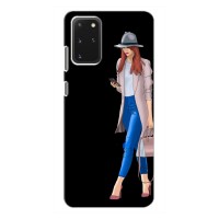 Чехол с картинкой Модные Девчонки Samsung Galaxy S20 (Девушка со смартфоном)
