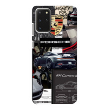 Чохол з авто Порше для Samsung Galaxy S20 – Колаж Порше