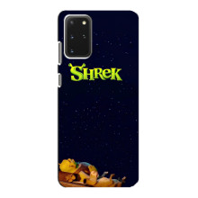 Чехол с мультфильмом Шрек на Samsung Galaxy S20 – Шрек лого