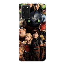 Чехол как приручить дракона на Samsung Galaxy S20 – Персонажи дракона