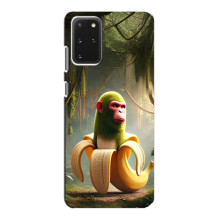 Чехол с мемами тралалело тралала для Samsung Galaxy S20 – Шимпанзини бананини