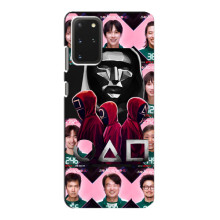 Чехол Гра в кальмара для Samsung Galaxy S20 – Персонажи игры кальмара