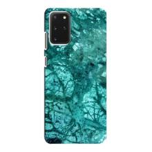 Мраморный чехол на Samsung Galaxy S20 (VPrint) (Зеленый мрамор)
