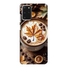 Чехол с уникальным дизайном «Осень с кофе» для Samsung Galaxy S20 – Пряный кофе