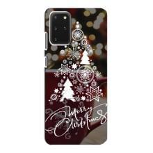 Рождественские Чехлы для Samsung Galaxy S20 (VPrint) (Елочка узорная)
