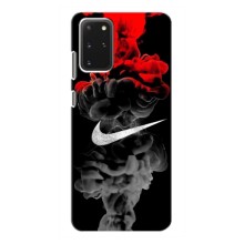 Силиконовый Чехол на Samsung Galaxy S20 с картинкой Nike (Nike дым)