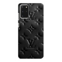 Текстурный Чехол Louis Vuitton для Самсунг С20 – Черный ЛВ