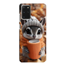 Друкований чохол 'Звірята з кавою' для Samsung Galaxy S20