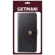Кожаный чехол книжка GETMAN Gallant (PU) для Samsung Galaxy S21 FE – Черный