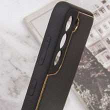 Кожаный чехол Xshield для Samsung Galaxy S21 FE – Черный