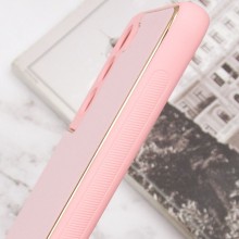 Кожаный чехол Xshield для Samsung Galaxy S21 FE – Розовый