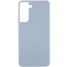 Чехол Silicone Cover Lakshmi (AAA) для Samsung Galaxy S21 FE – Голубой