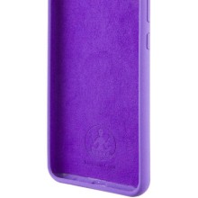 Чехол Silicone Cover Lakshmi (AAA) для Samsung Galaxy S21 FE – Фиолетовый