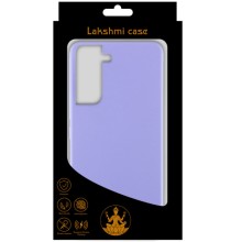 Чохол Silicone Cover Lakshmi (AAA) для Samsung Galaxy S21 FE – Бузковий