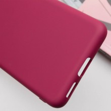 Чохол Silicone Cover Lakshmi Full Camera (A) для Samsung Galaxy S21 FE – Бордовий