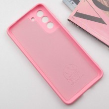 Чохол Silicone Cover Lakshmi Full Camera (A) для Samsung Galaxy S21 FE – Рожевий