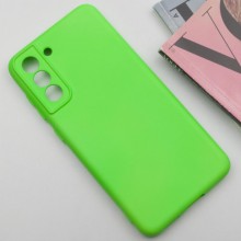 Чохол Silicone Cover Lakshmi Full Camera (A) для Samsung Galaxy S21 FE – Салатовий