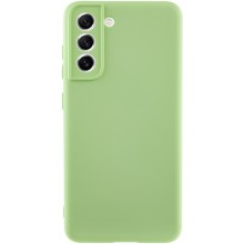 Чохол Silicone Cover Lakshmi Full Camera (A) для Samsung Galaxy S21 FE – Зелений