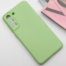 Чохол Silicone Cover Lakshmi Full Camera (A) для Samsung Galaxy S21 FE – Зелений