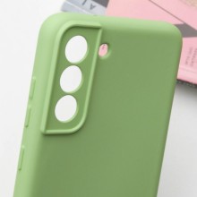 Чохол Silicone Cover Lakshmi Full Camera (A) для Samsung Galaxy S21 FE – Зелений