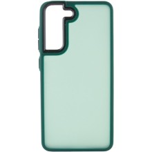 Чехол TPU+PC Lyon Frosted для Samsung Galaxy S21 FE – Green