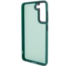 Чехол TPU+PC Lyon Frosted для Samsung Galaxy S21 FE – Green