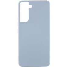 Чехол Silicone Cover Lakshmi (AAA) для Samsung Galaxy S21 FE (Голубой)