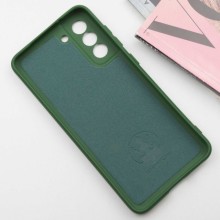 Чехол Silicone Cover Lakshmi Full Camera (AA) для Samsung Galaxy S21 FE – Зеленый