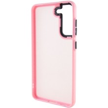 Чехол TPU+PC Lyon Frosted для Samsung Galaxy S21 FE – Pink