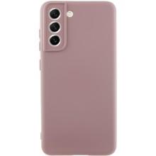 Чехол Silicone Cover Lakshmi Full Camera (AA) для Samsung Galaxy S21 FE – Розовый