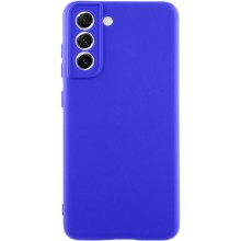 Чохол Silicone Cover Lakshmi Full Camera (AA) для Samsung Galaxy S21 FE – Синій