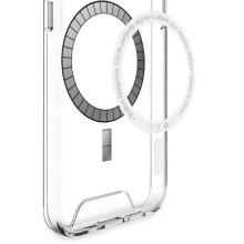 Чехол TPU Space Case with MagSafe для Samsung Galaxy S21 FE – Прозрачный