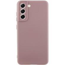 Чехол Silicone Cover Lakshmi Full Camera (AA) для Samsung Galaxy S21 FE – Розовый